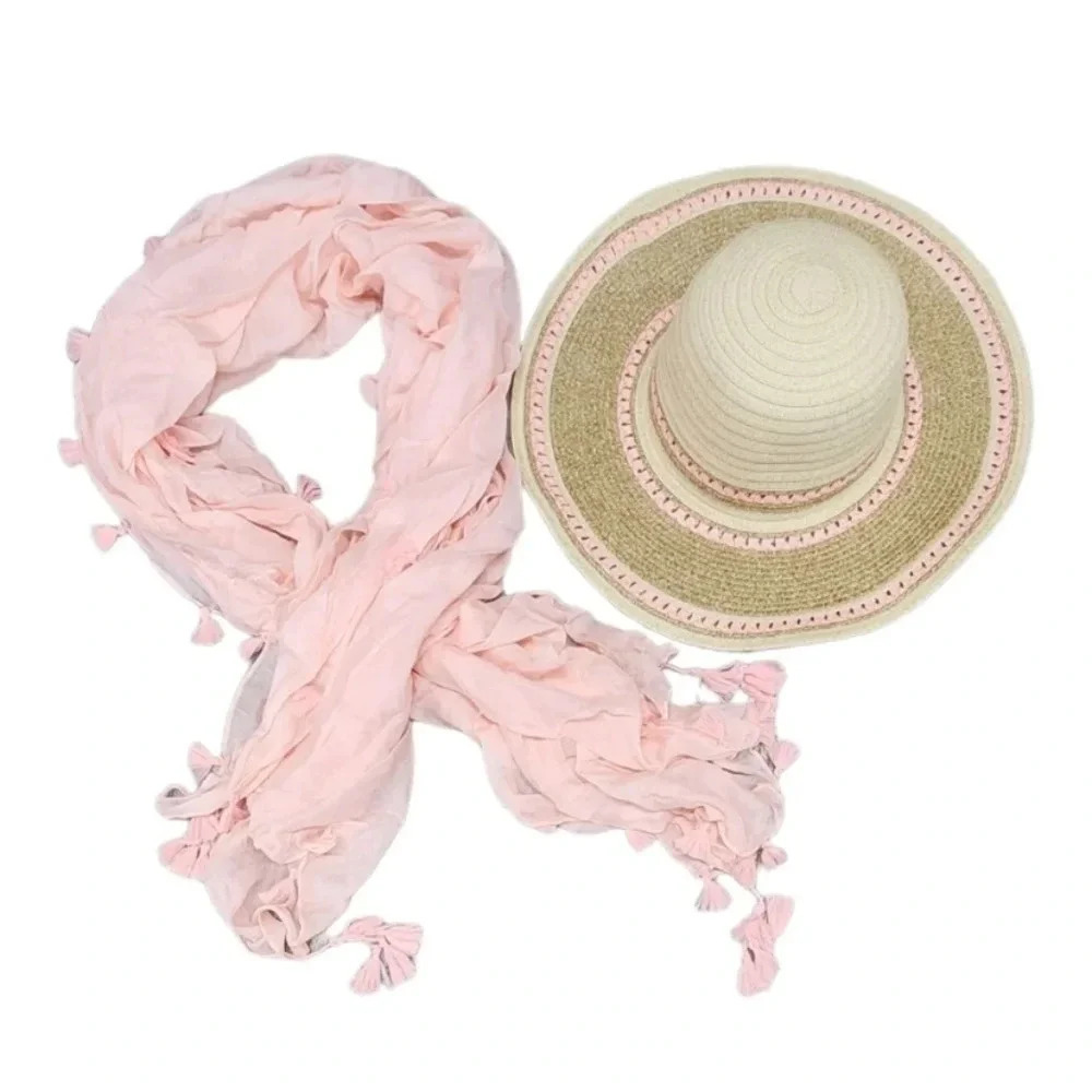 Quagga Greenleaf Floppy Beach Hat w/Matching Swimsuit Sarong Sunset OS - Picture 13 of 16